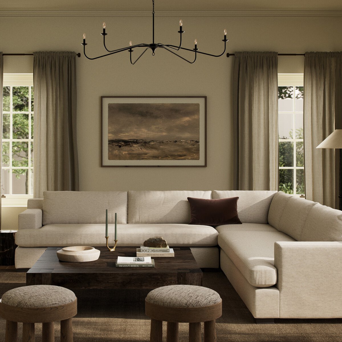 Crispin 3 Piece Sectional - product photo 4