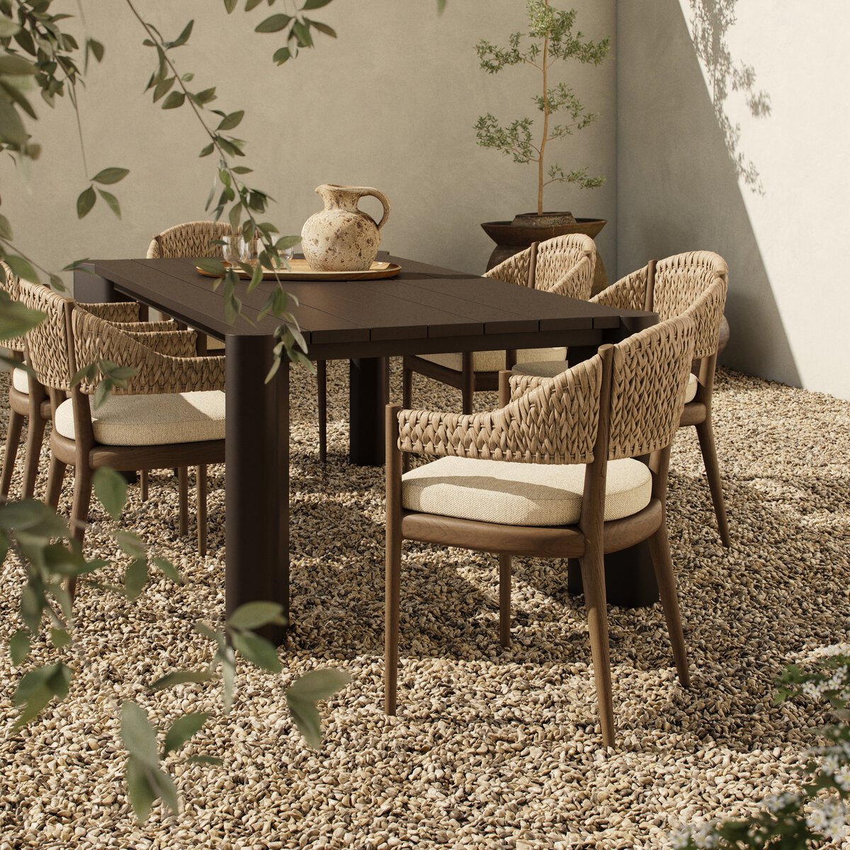 Atwood Outdoor Dining Armchair - product photo 4