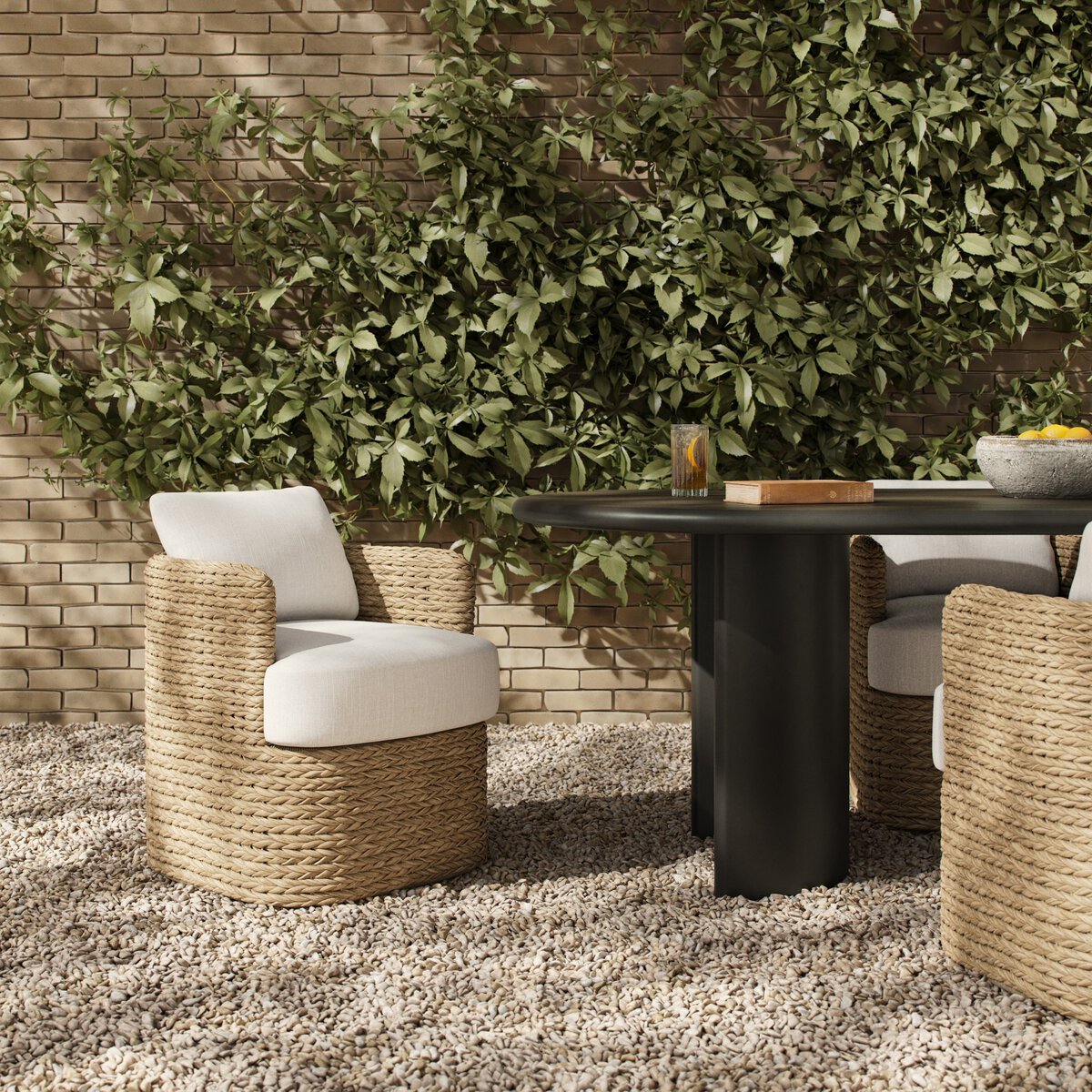 Caney Outdoor Dining Chair - product photo 4